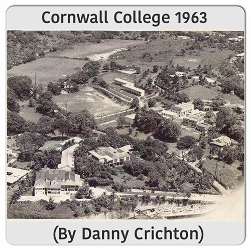 Cornwall College grounds in 1963